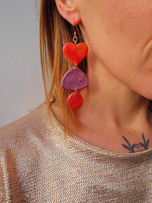 QUE DU LOVE - Boucles d'oreilles XXL