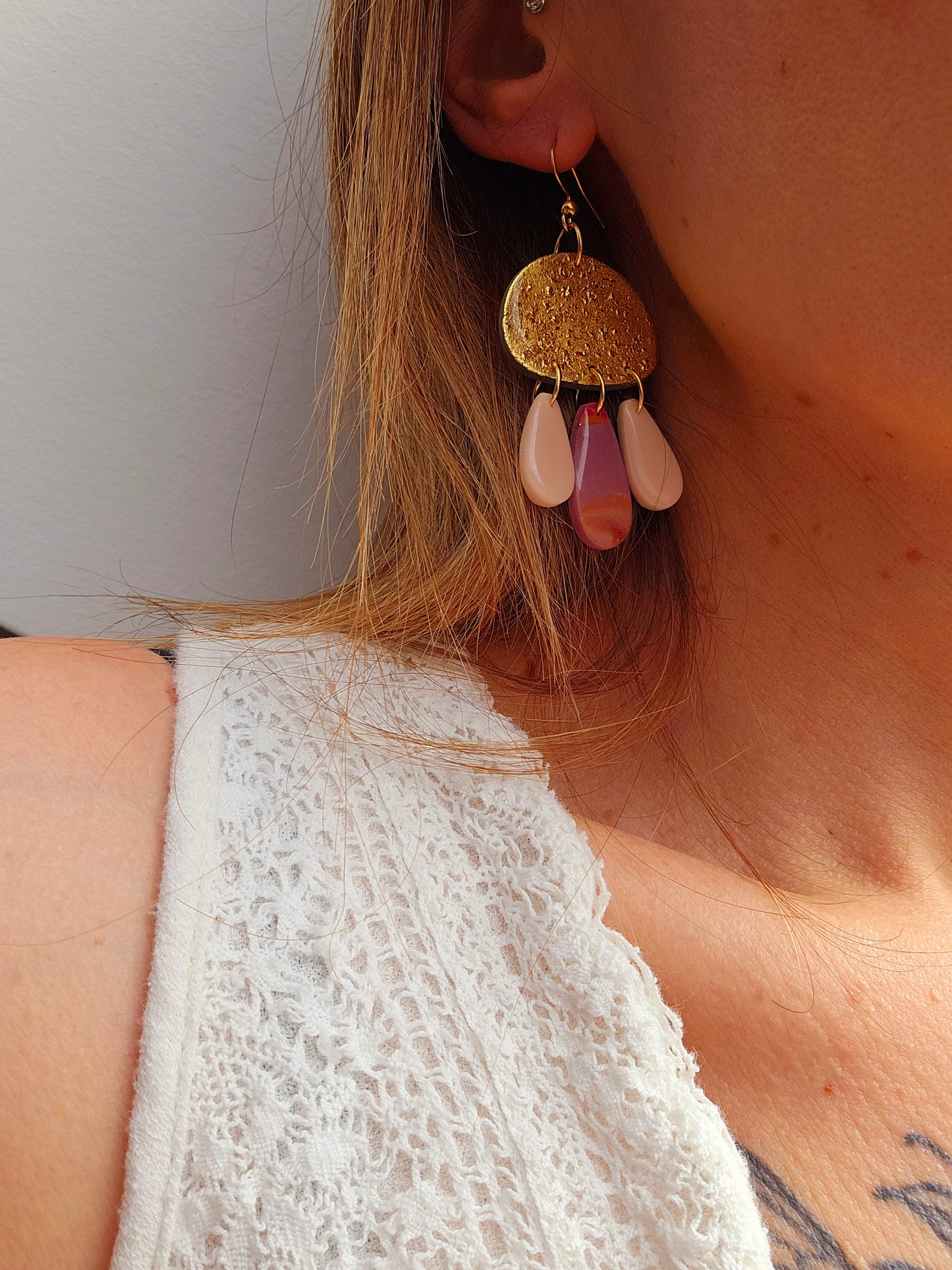 LES AMULETTES - Boucles d'oreilles - Golden ladies