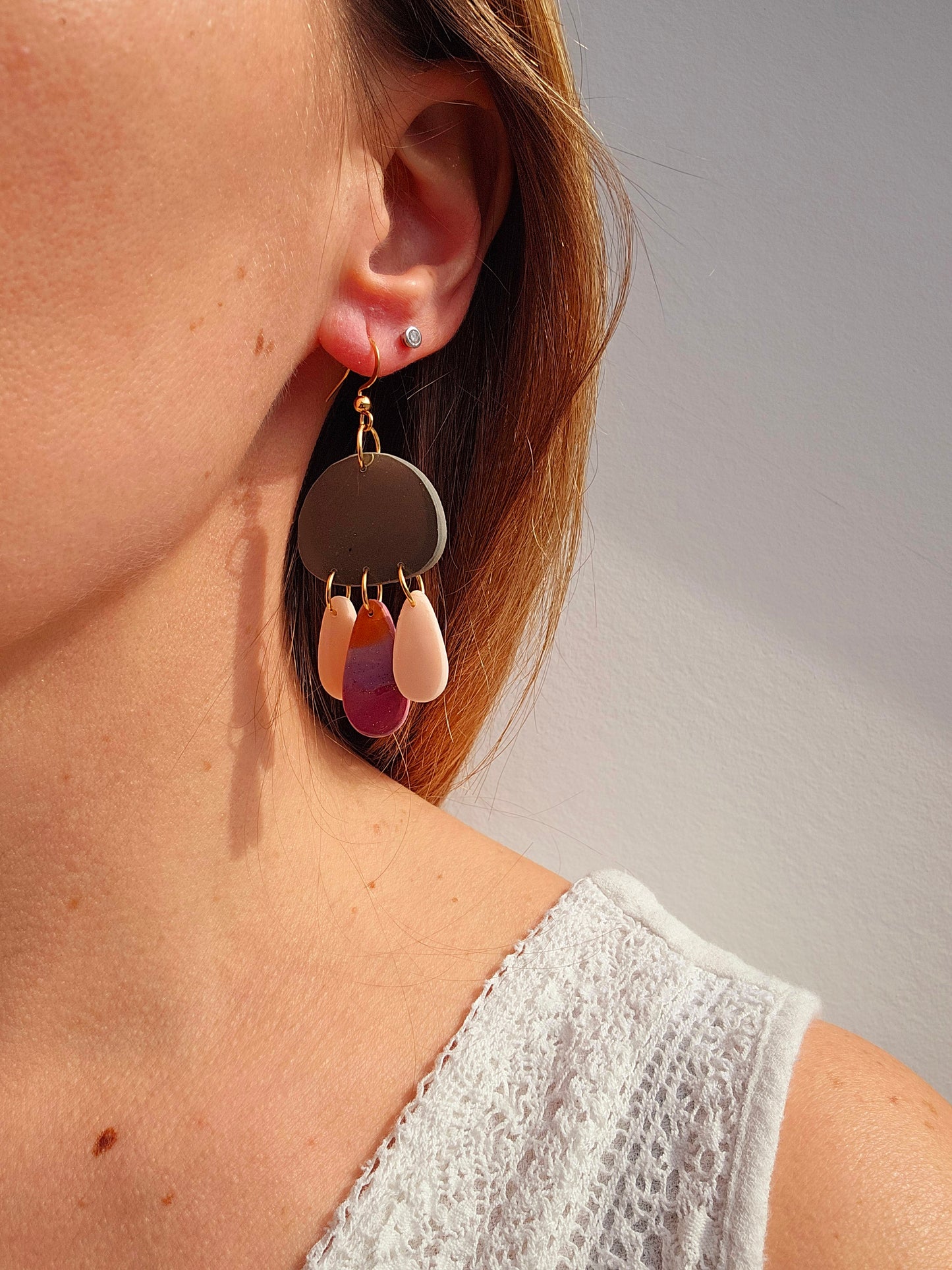 LES AMULETTES - Boucles d'oreilles - Golden ladies
