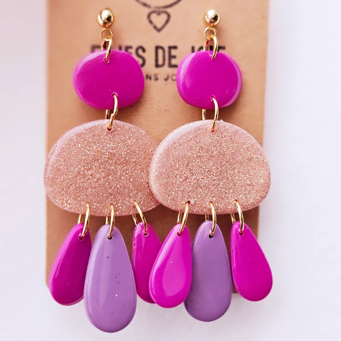 LES AMULETTES - Boucles d'oreilles - Cocktail!