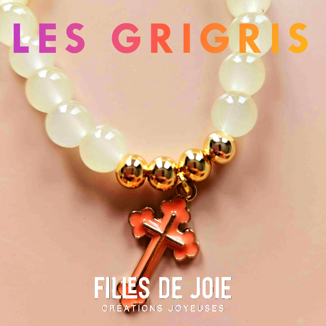 GRIGRIS  - Bracelet jaune tendre