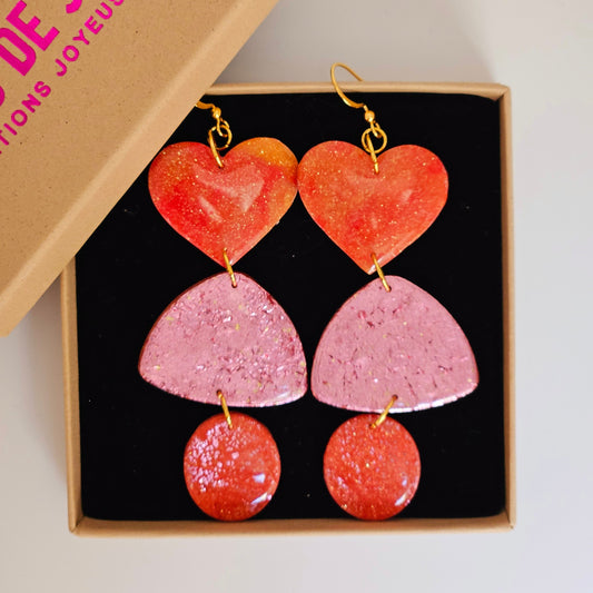 QUE DU LOVE - Boucles d'oreilles XXL